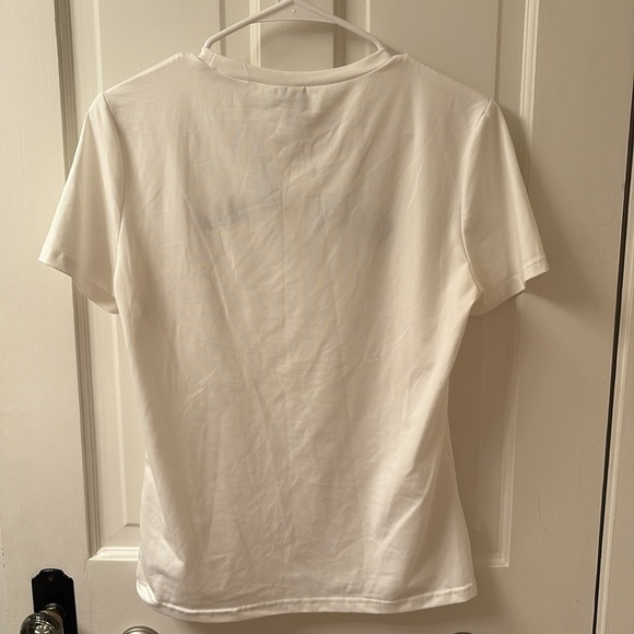 White Graphic Tee - Picture 3 of 4